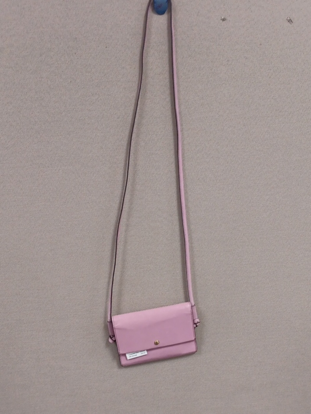 Hobo Minimalist Pink Crossbody Bag with Slim Strap